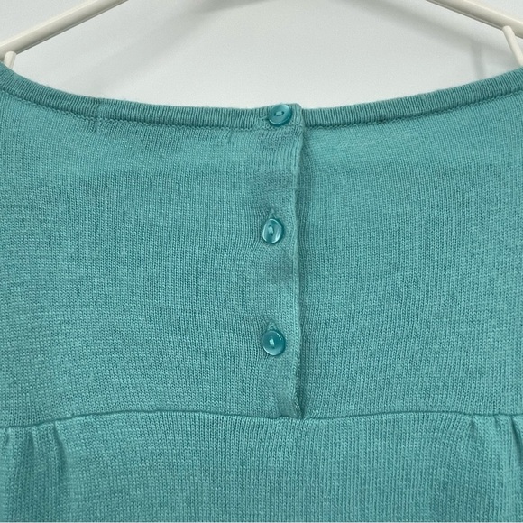 Boden Wool & Cashmere Blend Sweater | Crewneck | Teal | Size 8 - Picture 5 of 11